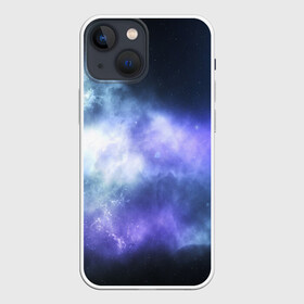 Чехол для iPhone 13 mini с принтом ГОЛУБОЕ НЕБО в Санкт-Петербурге,  |  | galaxy | nasa | nebula | space | star | абстракция | вселенная | галактика | звезда | звезды | космический | наса | планеты