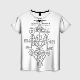 Женская футболка 3D с принтом eVa-updown в Санкт-Петербурге, 100% полиэфир ( синтетическое хлопкоподобное полотно) | прямой крой, круглый вырез горловины, длина до линии бедер | evangelion | ангелы | арт | база nerf | евангелион | икари | кабинет | кабинет икари | надпись | свитки | чёрное белое
