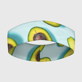 Повязка на голову 3D с принтом АВОКАДО. в Санкт-Петербурге,  |  | ovakado | авокадо | фрукты
