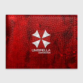 Обложка для студенческого билета с принтом UMBRELLA CORP в Санкт-Петербурге, натуральная кожа | Размер: 11*8 см; Печать на всей внешней стороне | biohazard | biohazard 7 | crocodile | fang | game | hand | monster | new umbrella | resident evil | resident evil 7 | umbrella | umbrella corp | umbrella corporation | zombie | обитель