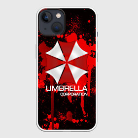 Чехол для iPhone 13 с принтом UMBRELLA CORP в Санкт-Петербурге,  |  | biohazard | biohazard 7 | crocodile | fang | game | hand | monster | new umbrella | resident evil | resident evil 7 | umbrella | umbrella corp | umbrella corporation | zombie | обитель