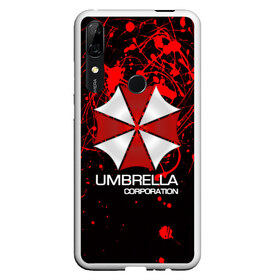 Чехол для Honor P Smart Z с принтом UMBRELLA CORP в Санкт-Петербурге, Силикон | Область печати: задняя сторона чехла, без боковых панелей | biohazard | biohazard 7 | crocodile | fang | game | hand | monster | new umbrella | resident evil | resident evil 7 | umbrella | umbrella corp | umbrella corporation | zombie | обитель