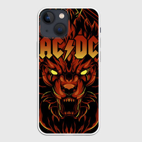 Чехол для iPhone 13 mini с принтом AC DC в Санкт-Петербурге,  |  | ac dc | acdc | back in black | columbia | epic | force | guitar | pop | rock | vevo | ангус | блюз | рок | хард | янг