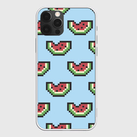 Чехол для iPhone 12 Pro Max с принтом Пиксельный арбуз в Санкт-Петербурге, Силикон |  | minecraft | арбуз | арбузы | майнкрафт | пиксели | пиксель | фрукт | фрукты | ягода | ягоды