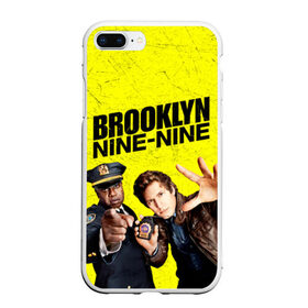 Чехол для iPhone 7Plus/8 Plus матовый с принтом Brooklyn Nine-Nine в Санкт-Петербурге, Силикон | Область печати: задняя сторона чехла, без боковых панелей | 7 сезон | 99 участок | brooklyn nine nine | бруклин | бруклин 9 9 | комедия