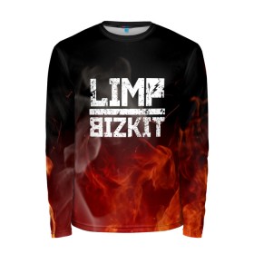 Мужской лонгслив 3D с принтом LIMP BIZKIT в Санкт-Петербурге, 100% полиэстер | длинные рукава, круглый вырез горловины, полуприлегающий силуэт | dj lethal | limp bizkit | rock | джон отто | лимп бизкит | майк смит | музыка | роб уотерс | рок | сэм риверс | терри бальзамо | уэс борланд | фред дёрст