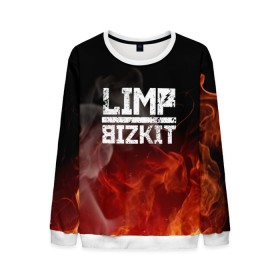 Мужской свитшот 3D с принтом LIMP BIZKIT в Санкт-Петербурге, 100% полиэстер с мягким внутренним слоем | круглый вырез горловины, мягкая резинка на манжетах и поясе, свободная посадка по фигуре | dj lethal | limp bizkit | rock | джон отто | лимп бизкит | майк смит | музыка | роб уотерс | рок | сэм риверс | терри бальзамо | уэс борланд | фред дёрст