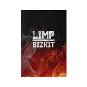 Обложка для паспорта матовая кожа с принтом LIMP BIZKIT в Санкт-Петербурге, натуральная матовая кожа | размер 19,3 х 13,7 см; прозрачные пластиковые крепления | Тематика изображения на принте: dj lethal | limp bizkit | rock | джон отто | лимп бизкит | майк смит | музыка | роб уотерс | рок | сэм риверс | терри бальзамо | уэс борланд | фред дёрст