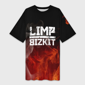 Платье-футболка 3D с принтом LIMP BIZKIT в Санкт-Петербурге,  |  | Тематика изображения на принте: dj lethal | limp bizkit | rock | джон отто | лимп бизкит | майк смит | музыка | роб уотерс | рок | сэм риверс | терри бальзамо | уэс борланд | фред дёрст