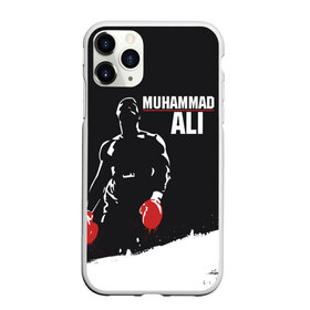 Чехол для iPhone 11 Pro матовый с принтом Muhammad Ali в Санкт-Петербурге, Силикон |  | ali | muhammad ali | the greatest | али | бокс | мухамед али | мухаммед али