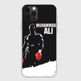 Чехол для iPhone 12 Pro с принтом Muhammad Ali в Санкт-Петербурге, силикон | область печати: задняя сторона чехла, без боковых панелей | ali | muhammad ali | the greatest | али | бокс | мухамед али | мухаммед али