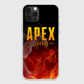 Чехол для iPhone 12 Pro с принтом APEX LEGENDS в Санкт-Петербурге, силикон | область печати: задняя сторона чехла, без боковых панелей | apex | apex legends | battle | battle royal | bloodhound | titanfall | wraith | апекс | апекс легендс | батл рояль | битва | война | каустик | королевская битва