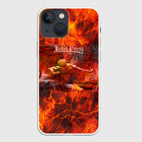Чехол для iPhone 13 mini с принтом Judas Priest в Санкт-Петербурге,  |  | judas | priest | грув метал | группа | рок | хард рок | хеви метал