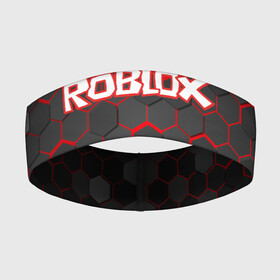 Повязка на голову 3D с принтом ROBLOX в Санкт-Петербурге,  |  | game | gamer | logo | minecraft | roblox | simulator | игра | конструктор | лого | майнкрафт | симулятор | строительство | фигура