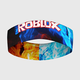 Повязка на голову 3D с принтом ROBLOX | РОБЛОКС (Z) в Санкт-Петербурге,  |  | game | gamer | logo | minecraft | roblox | simulator | игра | конструктор | лого | майнкрафт | симулятор | строительство | фигура