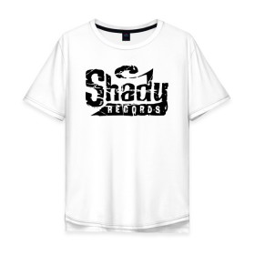 Мужская футболка хлопок Oversize с принтом Eminem Slim Shady в Санкт-Петербурге, 100% хлопок | свободный крой, круглый ворот, “спинка” длиннее передней части | beat | eminem | hip hop | hiphop | marshall | mm | music | nigga | radio | rap | record | records | shady | slim | underground | запись | звук | музыка | радио | рекорд | рекордс | рэп | слим | талант | хип хоп | хипхоп | эминем