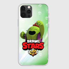 Чехол для iPhone 12 Pro с принтом spike brawl stars в Санкт-Петербурге, силикон | область печати: задняя сторона чехла, без боковых панелей | brawl | brawl stars | spike | бравл | бравл старс | спайк