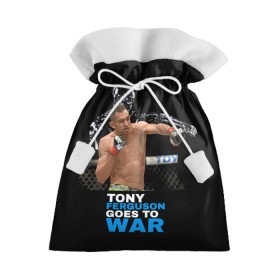 Подарочный 3D мешок с принтом Tony Ferguson в Санкт-Петербурге, 100% полиэстер | Размер: 29*39 см | ferguson | tony | американский | без | боец | правил | смешанного | стиля | тони | фергюсон