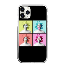 Чехол для iPhone 11 Pro матовый с принтом Медуза Горгона Pop Art в Санкт-Петербурге, Силикон |  | 8 марта | бизнес леди | в очках | девушка в очках | девушке | жвачка | жене | женский день | женский праздник | женское лицо | кружка | легенда | лицо | любимой | медуза | мифология | монстр | опасная