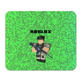 Коврик для мышки прямоугольный с принтом Roblox. в Санкт-Петербурге, натуральный каучук | размер 230 х 185 мм; запечатка лицевой стороны | game | roblox | блок | игра | игрушка | лего | майнкрафт | персонажи | персонажи из кубиков | роблокс | робот