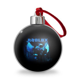 Ёлочный шар с принтом ROBLOX в Санкт-Петербурге, Пластик | Диаметр: 77 мм | Тематика изображения на принте: roblox | игра | компьютерная игра | логотип | онлайн | онлайн игра | роблакс | роблокс