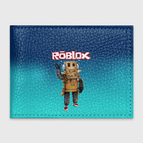 Обложка для студенческого билета с принтом ROBLOX в Санкт-Петербурге, натуральная кожа | Размер: 11*8 см; Печать на всей внешней стороне | Тематика изображения на принте: roblox | игра | компьютерная игра | логотип | онлайн | онлайн игра | роблакс | роблокс