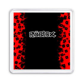 Магнит 55*55 с принтом Roblox. в Санкт-Петербурге, Пластик | Размер: 65*65 мм; Размер печати: 55*55 мм | Тематика изображения на принте: game | roblox | блок | игра | игрушка | лего | майнкрафт | персонажи | персонажи из кубиков | роблокс | робот