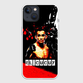 Чехол для iPhone 13 с принтом EL CUCUY в Санкт-Петербурге,  |  | el cucuy | mma | tony ferguson | ufc | бокс | мма | тони фергюсон | эль кукуй | юфс