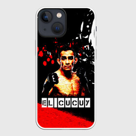 Чехол для iPhone 13 mini с принтом EL CUCUY в Санкт-Петербурге,  |  | el cucuy | mma | tony ferguson | ufc | бокс | мма | тони фергюсон | эль кукуй | юфс