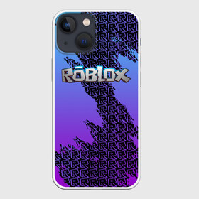 Чехол для iPhone 13 mini с принтом Roblox в Санкт-Петербурге,  |  | game | game roblox | logo roblox | online game | r | roblox | игра | игра роблокс | лого | лого роблокс | логотип | надпись | онлайн игра | онлайн игра роблокс | роблокс