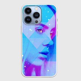 Чехол для iPhone 13 Pro с принтом Billie Blue Star в Санкт-Петербурге,  |  | bad | bad guy | billi | billie | billie eilish | eilish | good girl | music | swag | айлиш | беляш | били | били айлиш | билли | билли айлиш | билли эйлиш | биляш | музка | певица | эйлиш