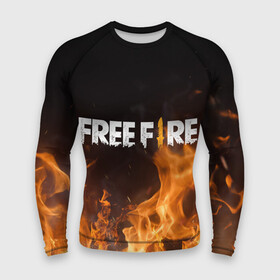 Мужской рашгард 3D с принтом FREE FIRE в Санкт-Петербурге,  |  | free fire | freefire | игра free fire | игра фрифаер | фри файр | фрифаер