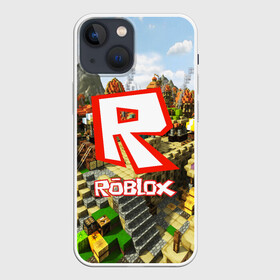 Чехол для iPhone 13 mini с принтом ROBLOX в Санкт-Петербурге,  |  | game | gamer | logo | roblox | игры | логотип | роблокс