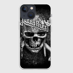 Чехол для iPhone 13 mini с принтом Judas Priest в Санкт-Петербурге,  |  | breaking the law | judas priest | live | painkiller | гленн типтон | грув | метал | роб хэлфорд | рок | тим оуэнс | хард | хеви