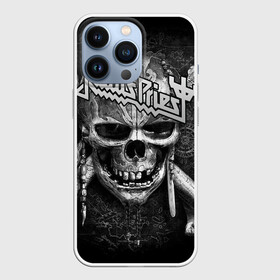 Чехол для iPhone 13 Pro с принтом Judas Priest в Санкт-Петербурге,  |  | breaking the law | judas priest | live | painkiller | гленн типтон | грув | метал | роб хэлфорд | рок | тим оуэнс | хард | хеви
