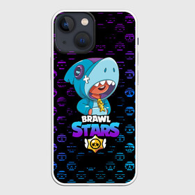 Чехол для iPhone 13 mini с принтом Brawl stars leon shark. в Санкт-Петербурге,  |  | bea | bib | brawl stars | crow | el brown | leon | max | nita | sally leon | shark | акула | биа | биби | бравл старс | ворон | игра | леон | макс | нита | оборотень | салли леон | сэлли леон | шарк | эл браун