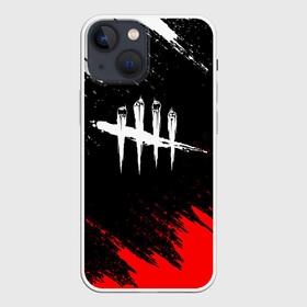 Чехол для iPhone 13 mini с принтом DEAD BY DAYLIGHT | МЕРТВЫ К РАССВЕТУ (Z) в Санкт-Петербурге,  |  | dbd | dead by daylight | survival horror | дбд | мертвы к рассвету