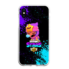 Чехол для iPhone XS Max матовый с принтом BRAWL STARS SANDY в Санкт-Петербурге, Силикон | Область печати: задняя сторона чехла, без боковых панелей | 8 bit | 8 бит | bibi | brawl stars | crow | el brown | leon | leon shark | max | mr.p | sally leon | sandy | shark | stars | tara | virus | werewolf | акула | биби | вирус | ворон | леон | оборотень | пингвин