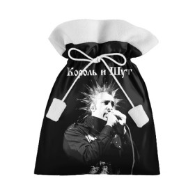 Подарочный 3D мешок с принтом Король и Шут + Анархия (спина) в Санкт-Петербурге, 100% полиэстер | Размер: 29*39 см | Тематика изображения на принте: punk | rock | киш | король | король и шут | михаил горшенев | панки | рок | русский рок | шут