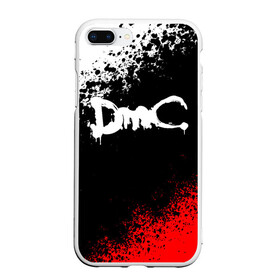 Чехол для iPhone 7Plus/8 Plus матовый с принтом DEVIL MAY CRY (DMC) в Санкт-Петербурге, Силикон | Область печати: задняя сторона чехла, без боковых панелей | Тематика изображения на принте: dante | devil may cry | devil may cry 5 | dmc | game | hell | play | sword | ад | данте | игры | меч