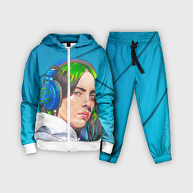 Детский костюм 3D с принтом БИЛЛИ АЙЛИШ в Санкт-Петербурге,  |  | bad guy | billie eilish | music | ocean eyes | pop | билли айлиш | билли эйлиш | девушка | музыка