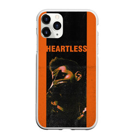 Чехол для iPhone 11 Pro матовый с принтом HEARTLESS в Санкт-Петербурге, Силикон |  | blinding lights | heartless | starboy | the weekend | уикенд