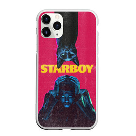 Чехол для iPhone 11 Pro Max матовый с принтом STARBOY в Санкт-Петербурге, Силикон |  | blinding lights | heartless | starboy | the weekend | уикенд