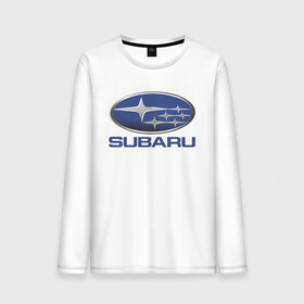 Мужской лонгслив хлопок с принтом  SUBARU в Санкт-Петербурге, 100% хлопок |  | 2020 | auto | forester | impreza | outback | sport | sti | subaru | tribeca | wrx | авто | автомобиль | автомобильные | аутбек | бренд | врх | импреза | марка | машины | оутбек | спорт | сти | субару | трибека | форестер