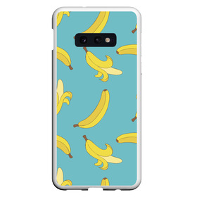 Чехол для Samsung S10E с принтом Банановый дождь в Санкт-Петербурге, Силикон | Область печати: задняя сторона чехла, без боковых панелей | банан | банановый | бананы | здоровое питание | зп | овощи | паттерн | плод | плоды | фрукт | фрукты | ягоды
