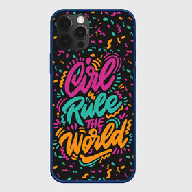 Чехол для iPhone 12 Pro Max с принтом Girl rule the world в Санкт-Петербурге, Силикон |  | 8 марта | fem | feminism | feminist | девочки | девушки | женщины | феминизм | феминист | фемистка