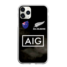 Чехол для iPhone 11 Pro матовый с принтом ALL BLACKS в Санкт-Петербурге, Силикон |  | Тематика изображения на принте: all blacks | new zealandd | rugby | новая зеландия | олл блэкс | регби | хака