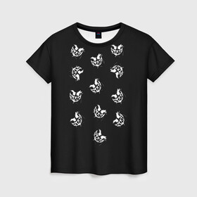 Женская футболка 3D с принтом Pyrokinesis в Санкт-Петербурге, 100% полиэфир ( синтетическое хлопкоподобное полотно) | прямой крой, круглый вырез горловины, длина до линии бедер | pyrokinesis | андрей | русский рэп | рэп | хип хоп