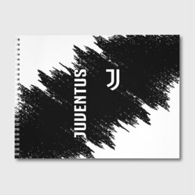 Альбом для рисования с принтом JUVENTUS в Санкт-Петербурге, 100% бумага
 | матовая бумага, плотность 200 мг. | cr7 | fc juventus | football | juve | juventus | ronaldo | sport | роналдо | спорт | футбол | ювентус