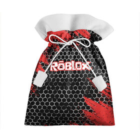 Подарочный 3D мешок с принтом ROBLOX в Санкт-Петербурге, 100% полиэстер | Размер: 29*39 см | roblox | игра | компьютерная игра | логотип | онлайн | онлайн игра | роблакс | роблокс
